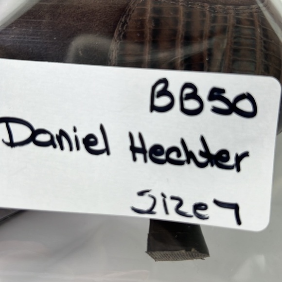 Vintage Daniel Hechter pointed toe brushed suede pump heel shoe - Picture 10 of 10